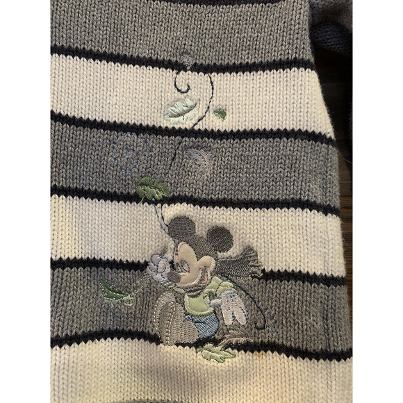DISNEY MICKEY MOUSE Full Zip Hooded Sweater Jacket Kid's Toddlers Size 24 Months - Picture 3 of 9